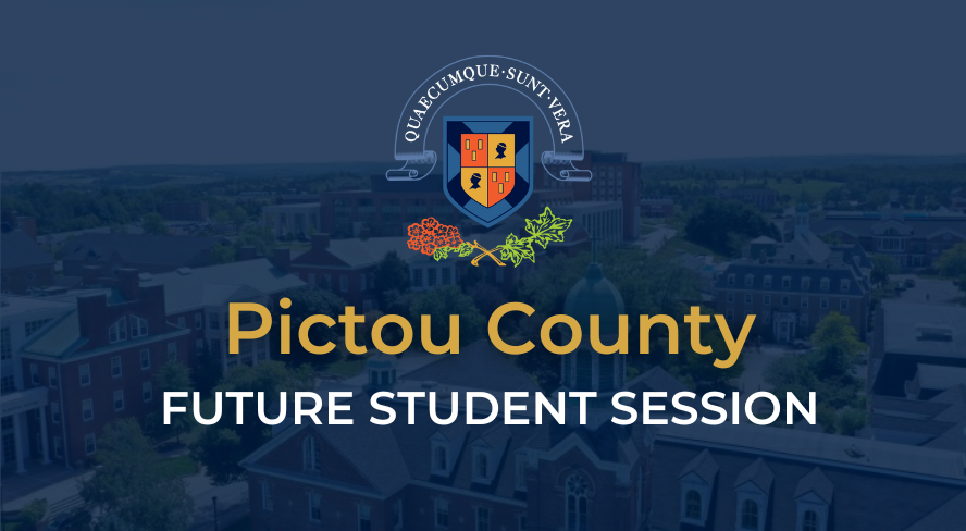 Pictou County future students info session graphic