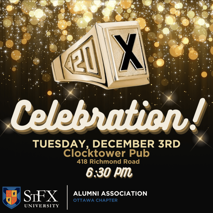 Promotional graphic for Ottawa StFX Day Celebration