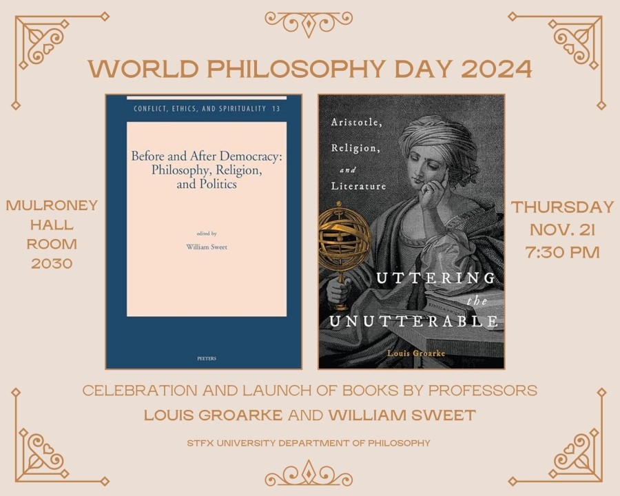 World Philosophy Day and Book Launch