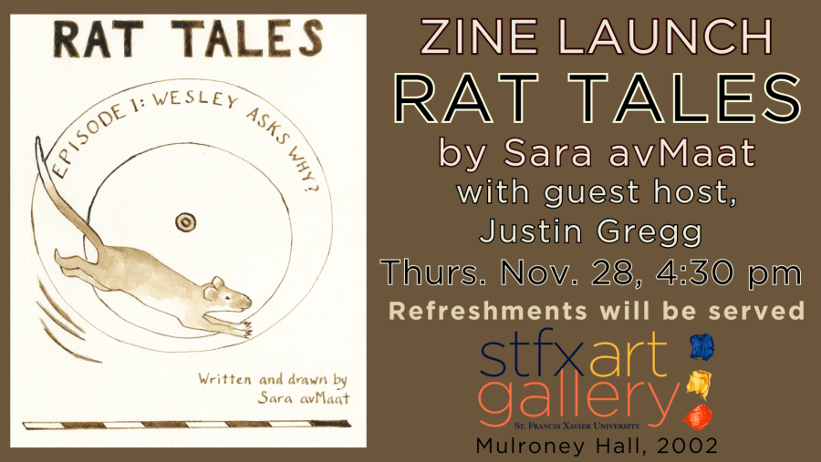 Zine launch Rat Tales by Sara avMaat