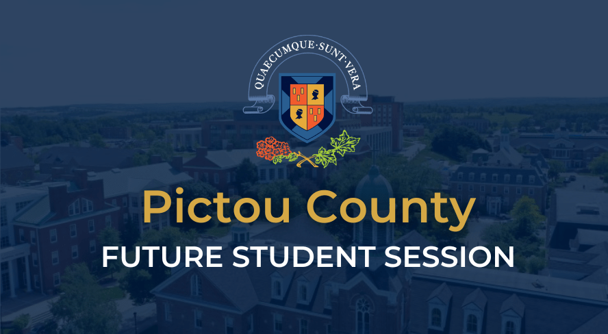 Pictou County Future Student Information Session graphic