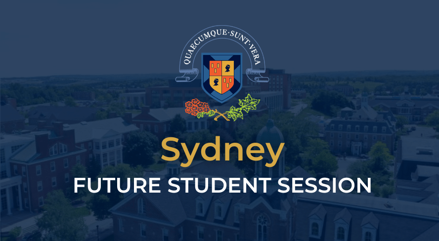 Sydney Future Student Info Session graphic